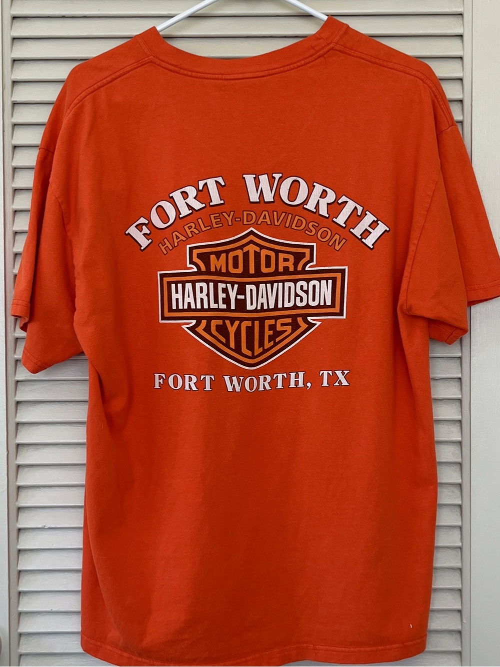Harley Davidson Men’s Orange T-Shirt